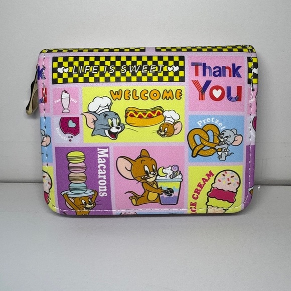 Tom and Jerry Small Wallet Hot Dog Ice Cream Food - Picture 7 of 7